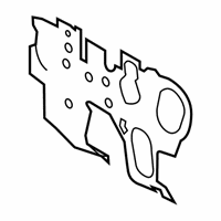 OEM Toyota Prius AWD-e Dash Panel Insulator - 55223-02390