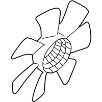 OEM 2002 Chrysler Sebring Fan-Cooling - MR373109