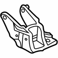 OEM 1996 Honda Civic Bracket, Transmission Mounting (Hmt) - 50825-S04-990
