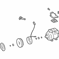 OEM 2006 Hyundai Elantra Compressor Assembly - 97701-2C100