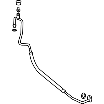 OEM 2022 Chevrolet Silverado 2500 HD Liquid Hose - 23406998