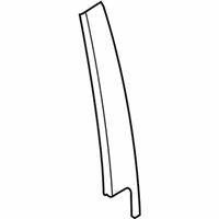 OEM 2013 BMW ActiveHybrid 3 Finisher B-Pillar, Outer Left - 51-35-7-258-307