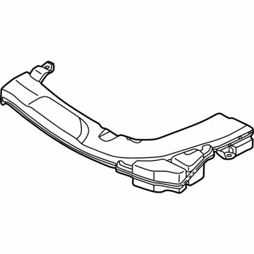 OEM Nissan Rogue Air Duct - 16554-6RA0A