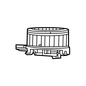 OEM 2021 Jeep Grand Cherokee L BLOWER WITH WHEEL - 68542630AA