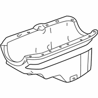 OEM 1990 GMC G1500 Pan, Oil - 10054809