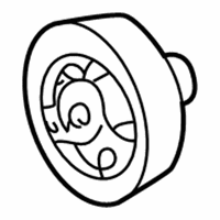 OEM 1986 GMC P2500 Pulley Asm- Column Shift - 10187648