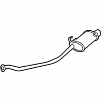 OEM Acura MDX Silencer Complete , Exhaust (L) - 18305-STX-A11
