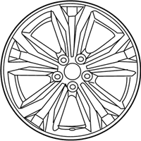 OEM 2020 Lexus RX350 Wheel, Disc - 42611-0E380