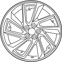 OEM Lexus RX350L Wheel, Disc - 42611-0E420