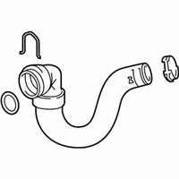 OEM Chevrolet Cruze Outlet Radiator Coolant Hose Assembly - 39057860