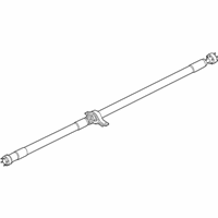 OEM 2020 Ford Escape SHAFT ASY - DRIVE - LX6Z-4R602-K