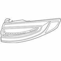 OEM Ford Tail Lamp Assembly - DS7Z-13405-D