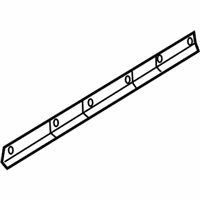 OEM Infiniti Q70 Seal-Rear Door Partition, LH - 82839-1MA0B