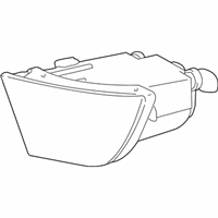 OEM Lexus IS300 Lamp Unit, Fog Lamp - 81221-53051