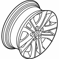 OEM 2012 BMW 128i Light Alloy Rim - 36-11-6-795-588