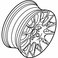 OEM 2008 BMW 128i Light Alloy Rim - 36-11-6-779-372