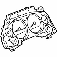 OEM 2011 Chevrolet Silverado 3500 HD Instrument Cluster Assembly - 22838413