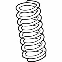 OEM 2005 Toyota MR2 Spyder Coil Spring - 48231-17A10