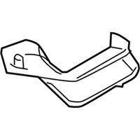 OEM Nissan Quest GARNISH-Rear Pillar, L - 84927-ZM90B