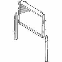 OEM 1997 Toyota Tacoma Radiator Assembly - 16410-07061