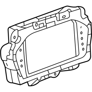 OEM Chevrolet Bolt EUV Cluster Assembly - 42787375