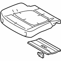OEM Ford F-350 Super Duty Seat Cushion Pad - LC3Z-25632A22-A