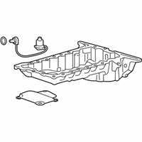 OEM 2019 Chevrolet Colorado Upper Oil Pan - 24589120