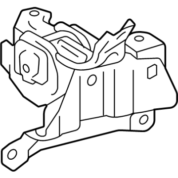 OEM 2022 Toyota Corolla Cross Side Mount - 12372-F2110