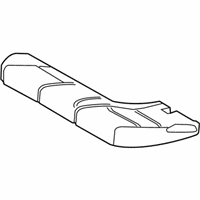 OEM Lexus NX300h Pad Sub-Assembly, Rear Seat - 71503-78010