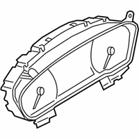 OEM Ford Cluster Assembly - GN1Z-10849-S