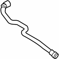OEM 2009 BMW M3 Heater Return Hose - 11-53-7-838-215