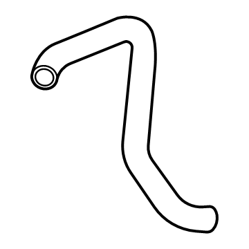 OEM Acura MDX HOSE, WATER (LOWER) - 19502-61A-A00