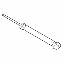 OEM Hyundai Ioniq Rear Shock Absorber Assembly - 55310-G2500