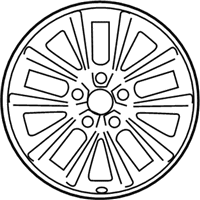 OEM Hyundai Azera 17 Inch Wheel - 52910-3L210