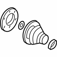 OEM 2004 BMW Z4 Repair Kit Bellows, Interior - 33-21-1-229-593