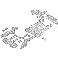 OEM Kia Panel Complete-Rear - 65500E4500