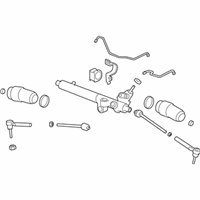 OEM 2009 Hummer H3 Gear Asm-Steering (W/ Steering Linkage Tie Rod) - 94725465