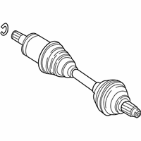 OEM 2016 BMW X6 Front Left Cv Axle Shaft - 31-60-7-622-883