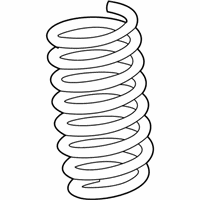 OEM 2020 BMW M8 REAR COIL SPRING - 33-53-7-856-984