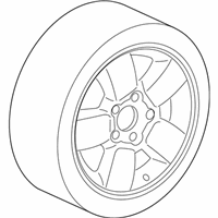 OEM 2006 Jeep Commander Wheel-Aluminum - 1SZ90CDMAA