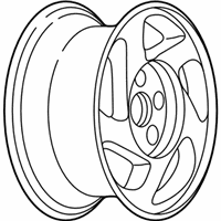 OEM Pontiac Grand Am Wheel, Alloy - 9594200
