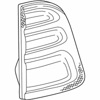 OEM Toyota Land Cruiser Lens & Housing - 81580-60130