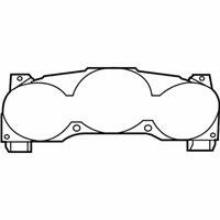 OEM 2012 Chrysler 200 Cluster-Instrument Panel - 56046512AH