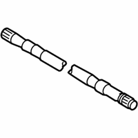 OEM 2005 Nissan Murano Shaft-Rear Drive - 39704-CA050