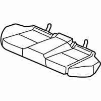 OEM Acura RL Pad & Frame, Rear Seat Cushion - 82137-SJA-G02