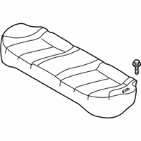 OEM 2009 Kia Optima Cushion Assembly-Rear Seat - 891002GJL0809