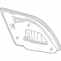 OEM 2017 Nissan Sentra Combination Lamp Assy-Rear, RH - 26550-3YU5A