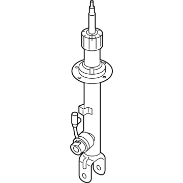 OEM Hyundai Genesis Front Left-Hand Shock Absorber Assembly - 54605-B1250