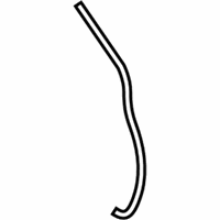 OEM Lexus RX450h Windshield Washer Hose - 8006833116