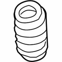 OEM 2010 Jeep Compass Rear Coil Spring - 5105891AD